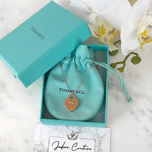 Tiffany & Co. Rose Gold Heart Necklace - Picture 1 of 5